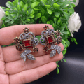 Gold-Toned Floral Studs