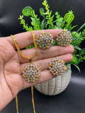 22k dipped diamond set