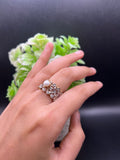 Center cut designer Ring