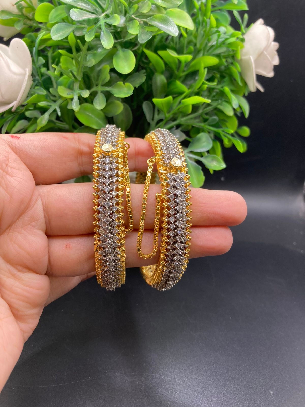 22k dipped kangan pair