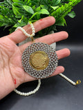 22k dipped ayat al kursi pendant