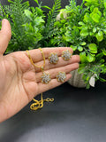 Diamond flower set