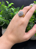 Diamond cut Designer Ring