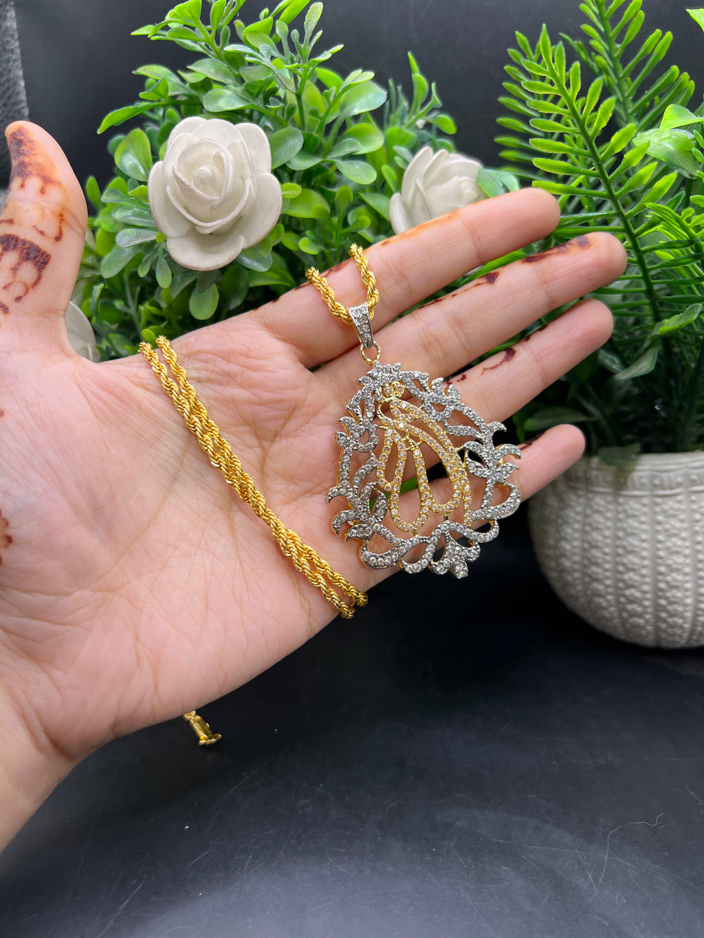 22k dipped calligraphy