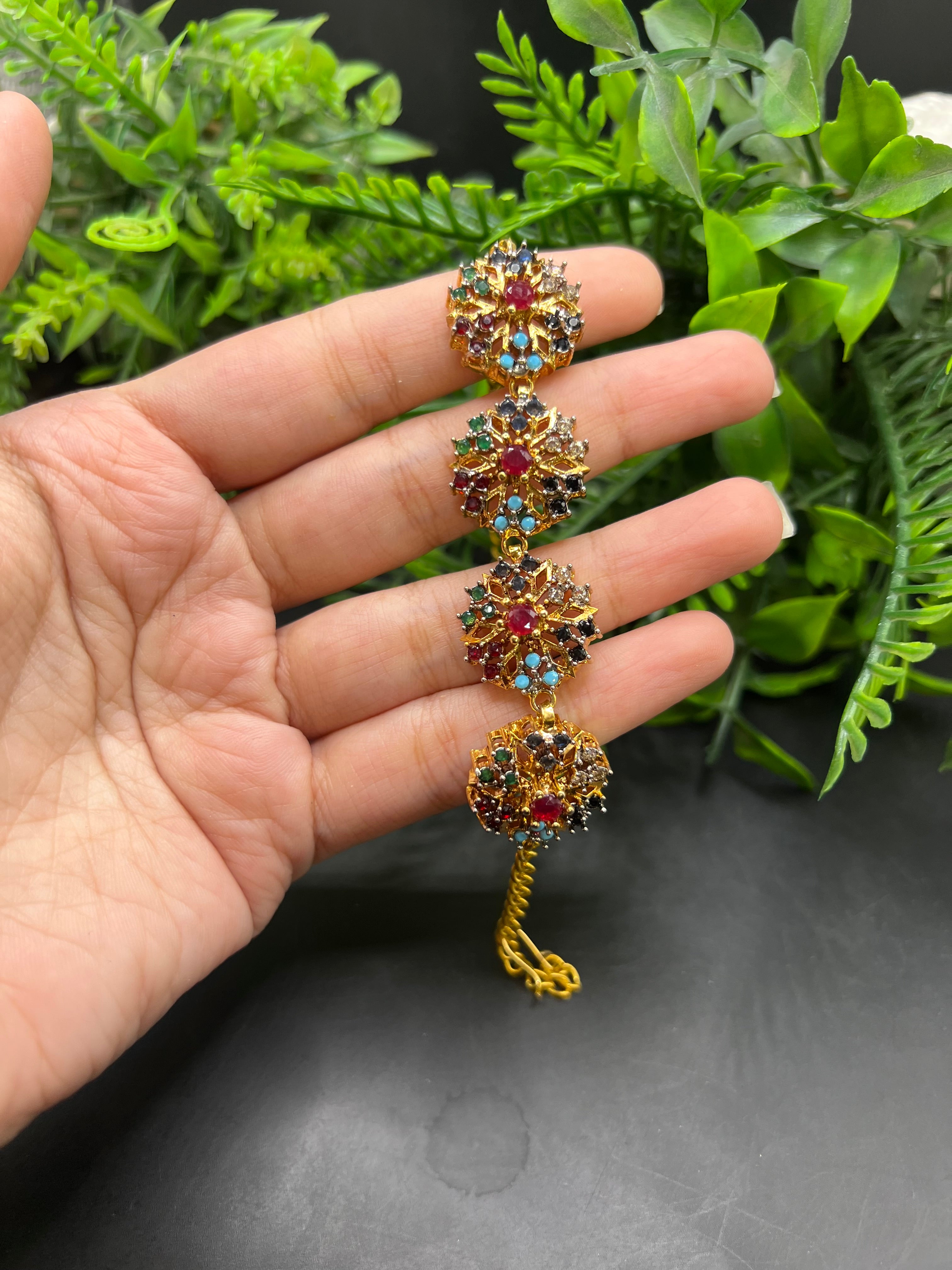 Multi floral bracelet