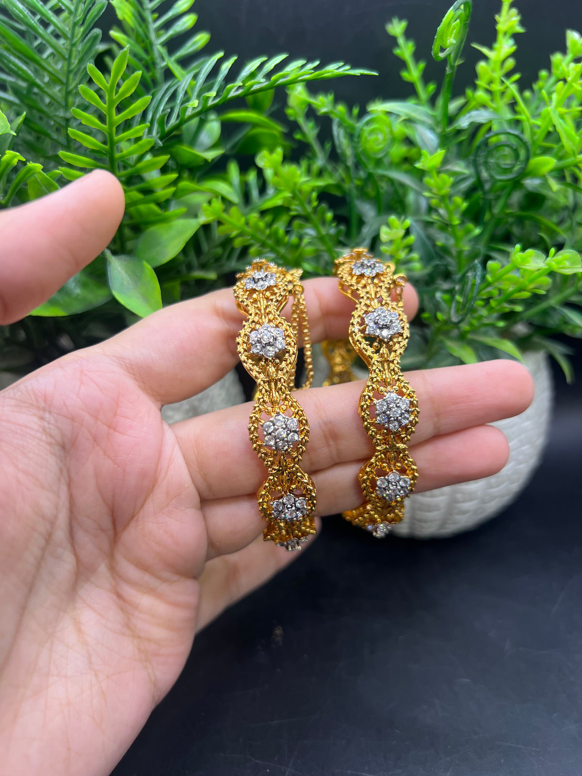22k dipped jarao kangan