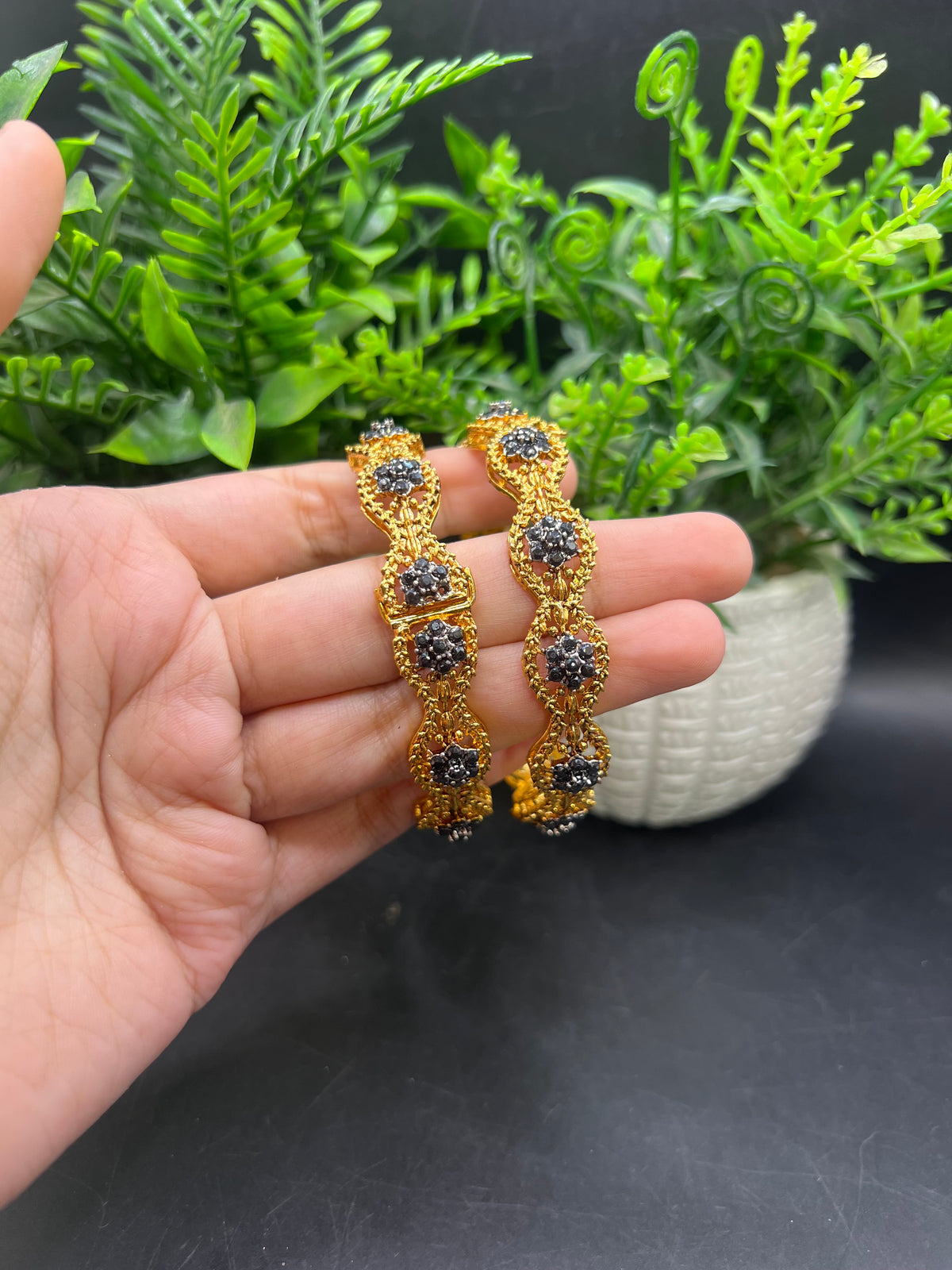 22k dipped jarao kangan