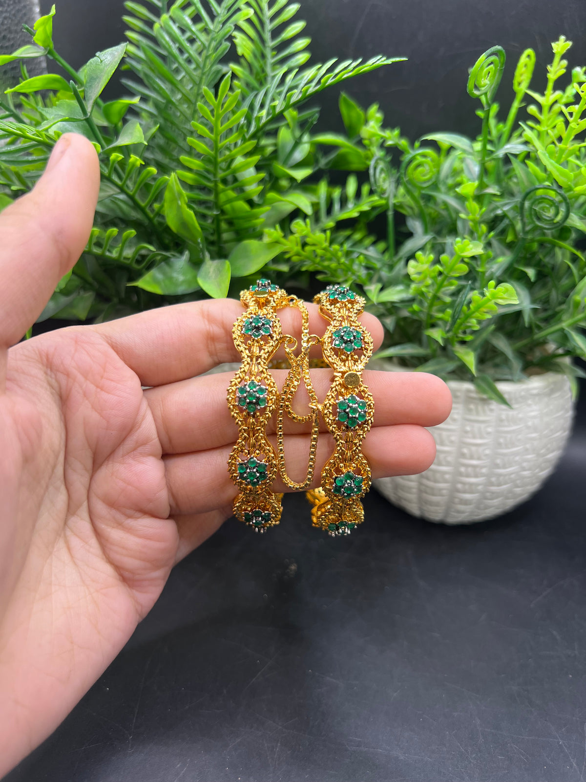 22k dipped jarao kangan